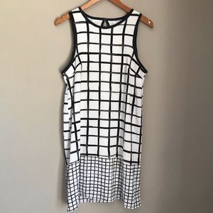 🌿Mud pie black and white boutique hang dress